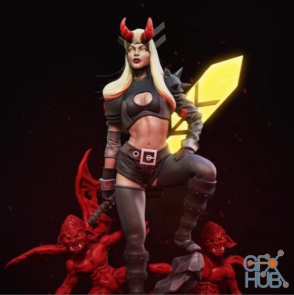 Illyana Rasputin – 3D Print