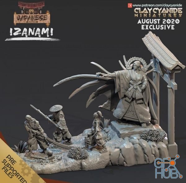 Izanami – 3D Print