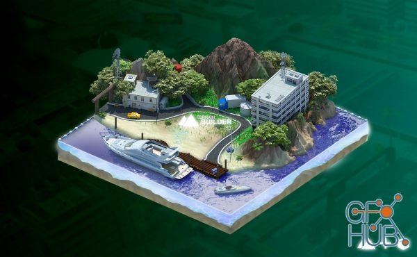 Low Poly City Builder v1.2 for 3ds Max