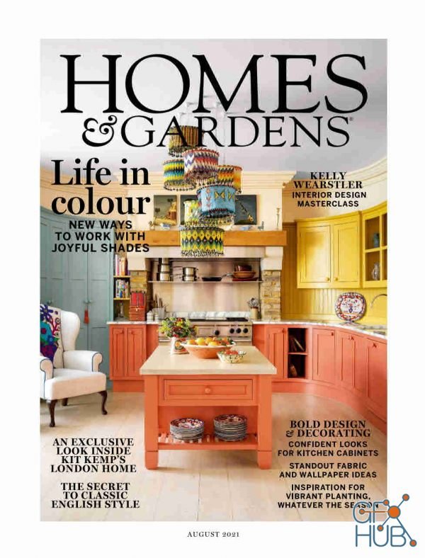 Homes & Gardens UK – August 2021 (True PDF)