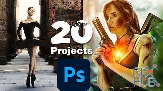 Udemy – Photoshop Pro Masterclass – 20 Compositing Projects