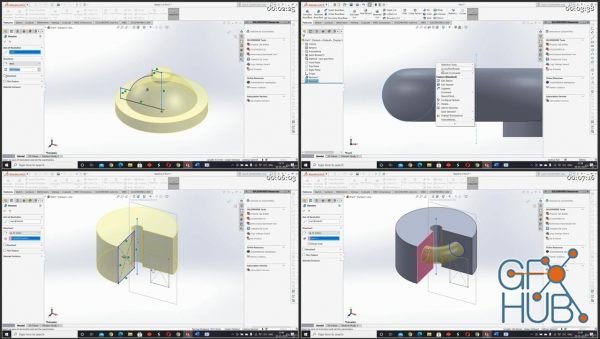 Udemy – Learn SolidWorks Beginner to Advanced Guide