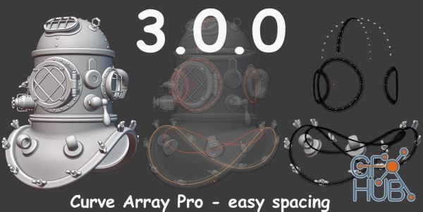 Gumroad – CurveArrayPro + MagicCurve (for Blender)