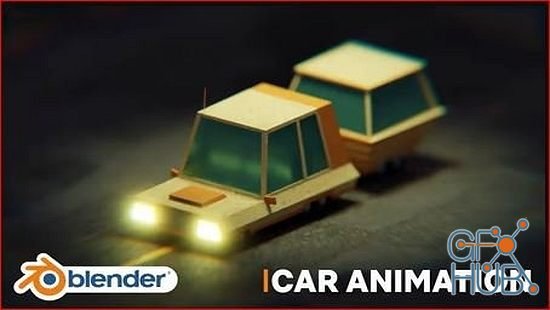 Skillshare – Create A Simple Car Animation In Blender 3D