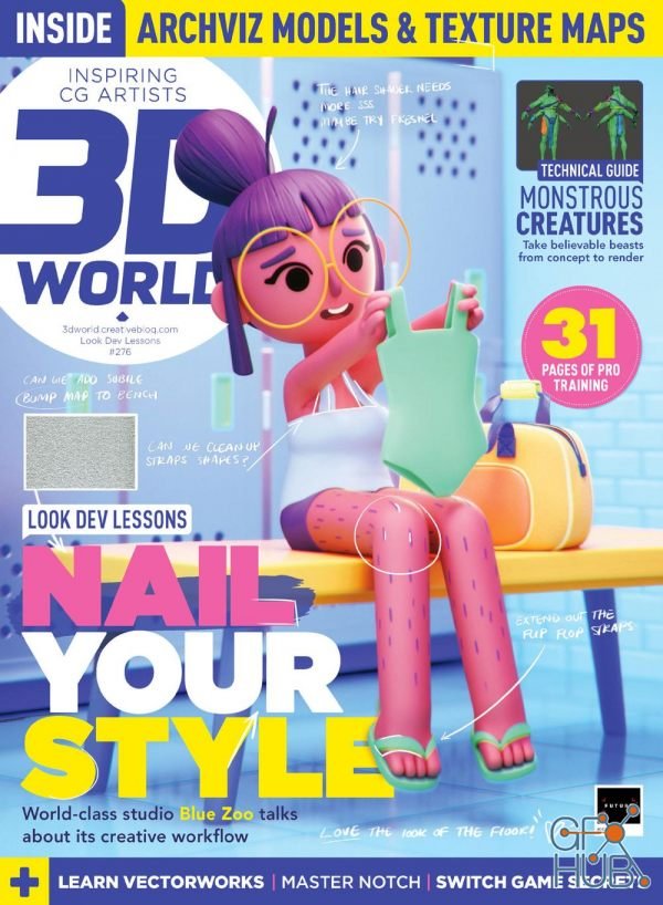 3D World UK – Issue 276, 2021 (True PDF)