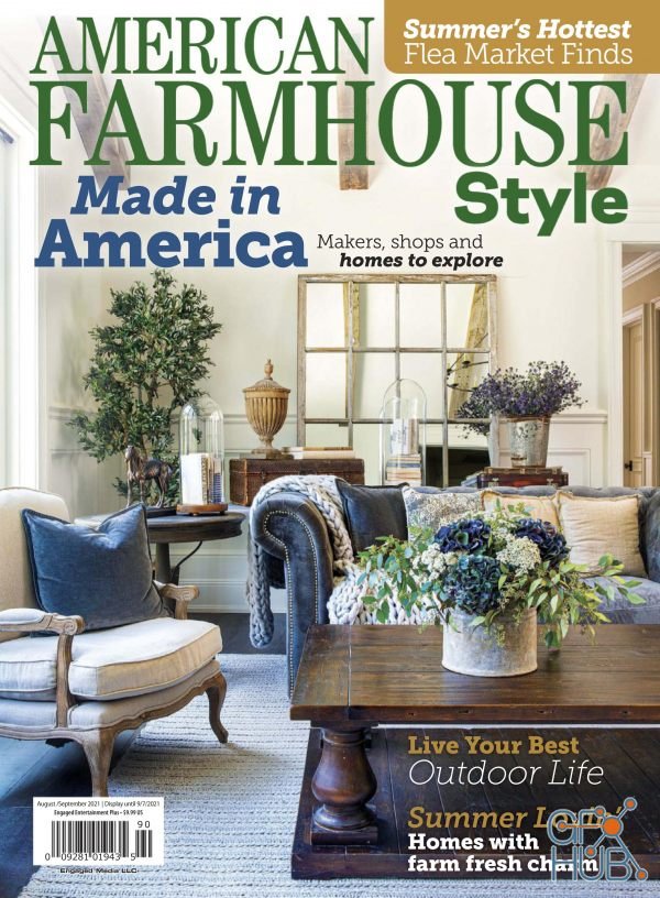 American Farmhouse Style – August-September 2021 (True PDF)