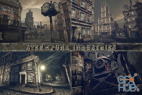 Unity Asset – Steampunk Industries