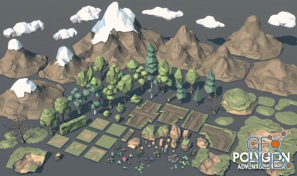 low poly unity assets