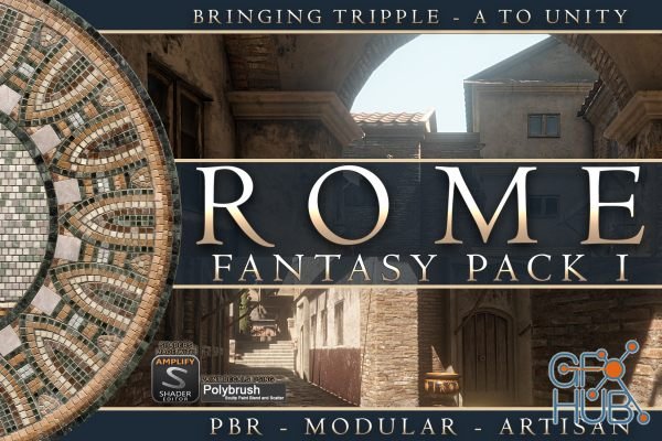 Unity Asset – Rome: Fantasy Pack I