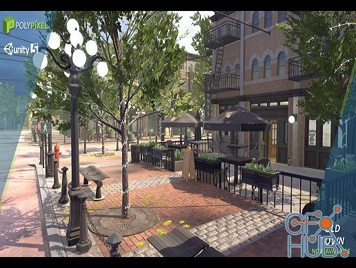 Unity Asset – Old Town