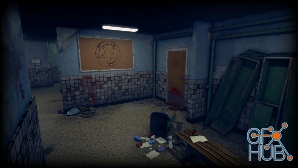 ArtStation Marketplace – Horror Bathroom (UE4)