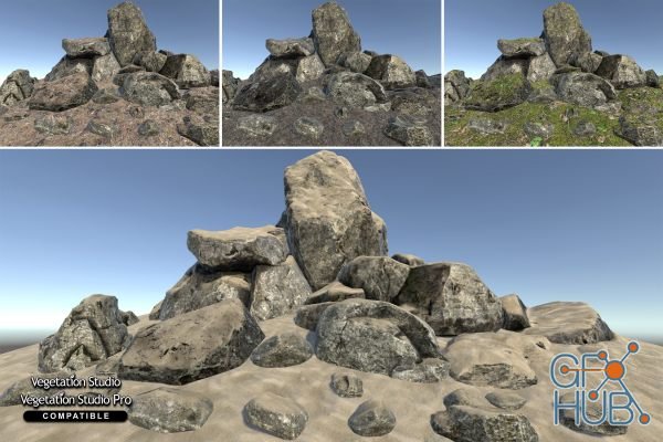 Unity Asset – Advanced Rock Pack 2.0