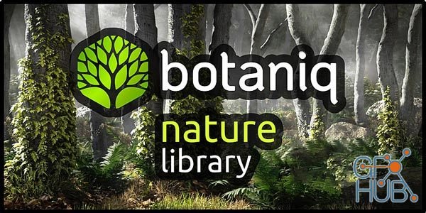 Blender Market – Tree And Grass Library Botaniq v6.2.2