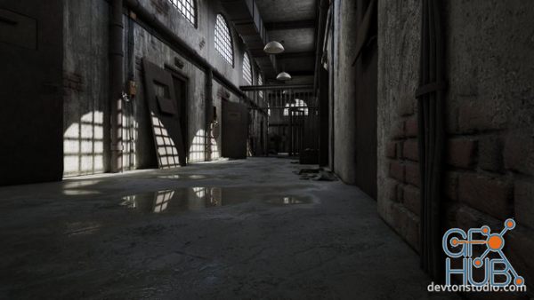 Unreal Engine Marketplace – DevTon Abandoned Prison