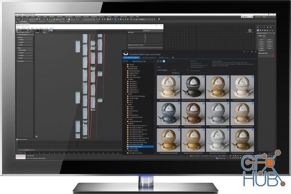 SIGERSHADERS XS Material Presets Studio v3.0.0 for 3ds Max 2016 to 2022 Win