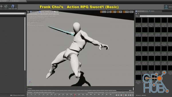 Unreal Engine Marketplace – Frank Action RPG Sword 1 (Basic Set)