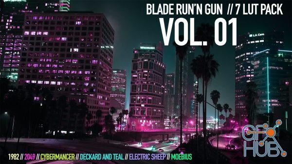 MakeArtNow – Blade Run'n Gun LUTs Pack