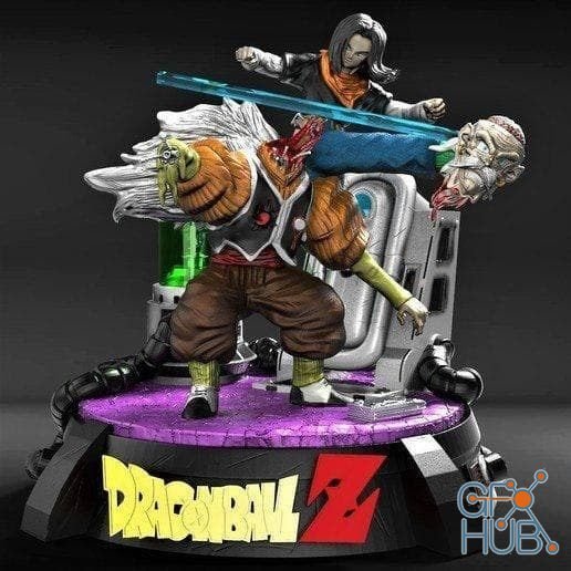 Dr Gero Vs Numero 17 – 3D Print