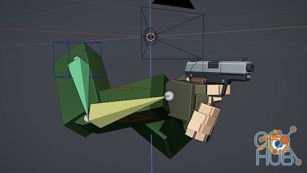 Udemy – Rigging and Animating Low Poly FPS Arms in Blender