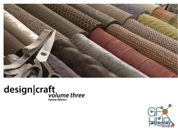 Seamless Fabric Textures (DesignCraft – Volume Three) - Arroway Textures