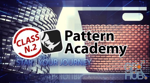 Skillshare – Pattern Academy ( 2 ) Complex pattern creation on a BAG – Rhinoceros, no plugins