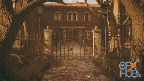 Unreal Engine Marketplace – HQ Abandoned School (Modular)