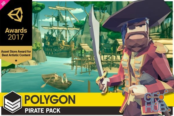 Unity Asset – POLYGON – Pirates Pack