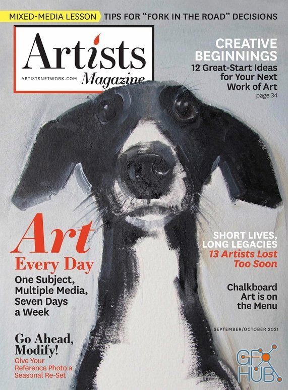 The Artist's Magazine – September-October 2021 (True PDF)