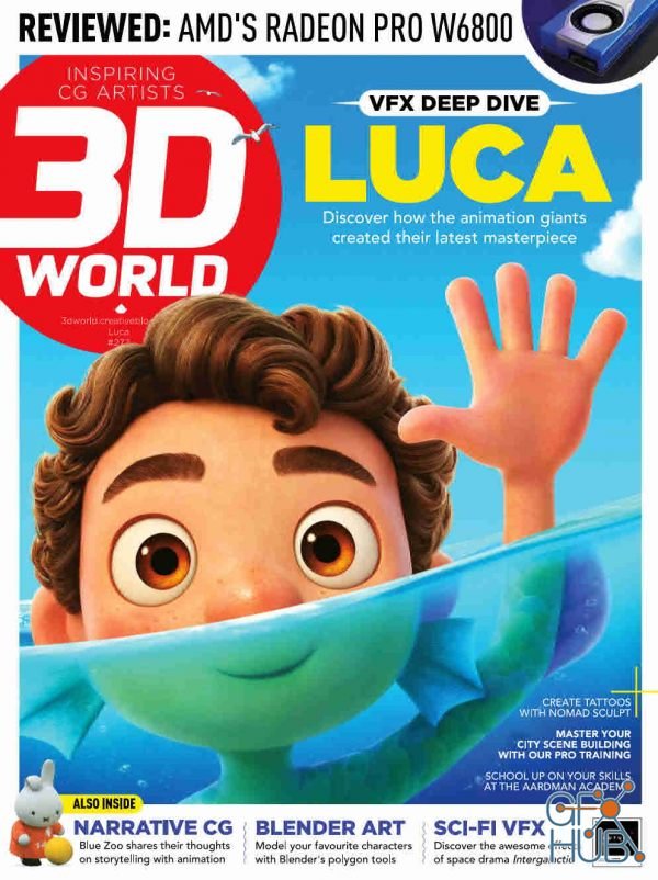 3D World UK – Issue 277, 2021 (True PDF)