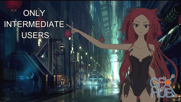 Udemy – Blender Special – Anime Character Style Course
