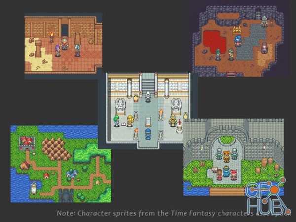Unity Asset – Fantasy RPG Tileset Pack