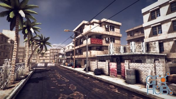 Unity Asset – Middle Eastern Town