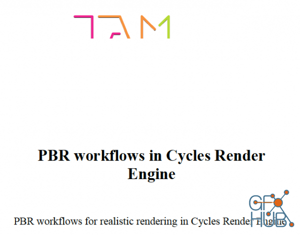PBR workflows in Cycles Render Engine