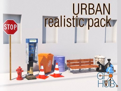 Unity Asset – Urban Realistic Pack v1