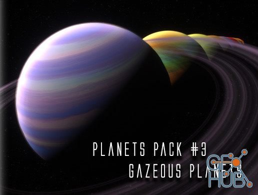 Unity Asset – Planets Pack #1 / #3 / #4