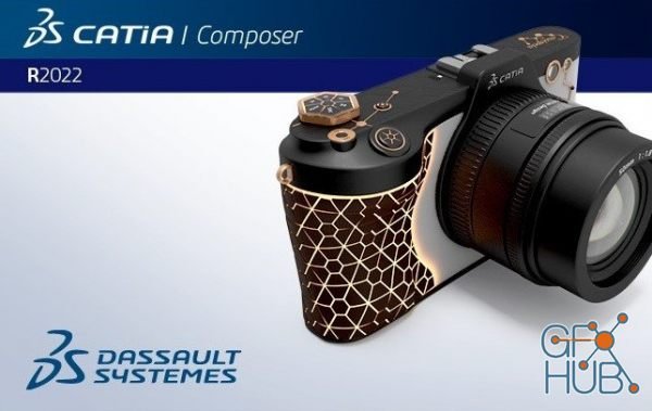 DS CATIA Composer R2022 HF1 Win x64