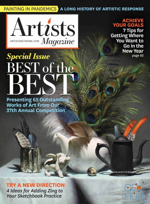 Artists Magazine – January-February 2021 (True PDF)