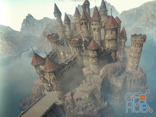 Unity Asset – Medieval Castle Pack