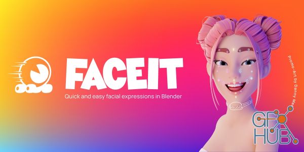 Blender Market – Faceit : Facial Expressions And Performance Capture v.1.5.6