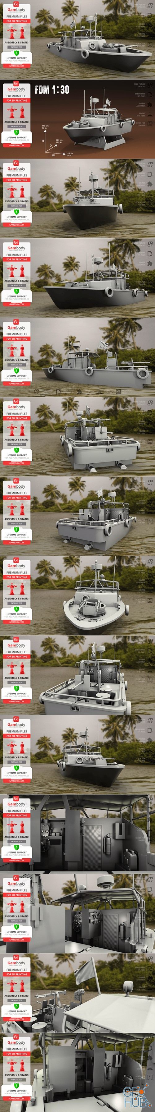 Patrol Boat 31 Mk 2 – 3D Print