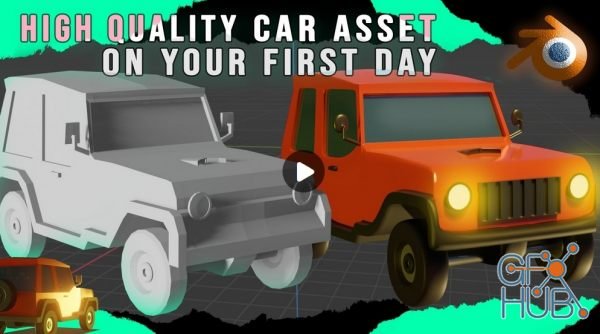 Skillshare – Create a Realistic 3D Car Model on your First Day in Blender