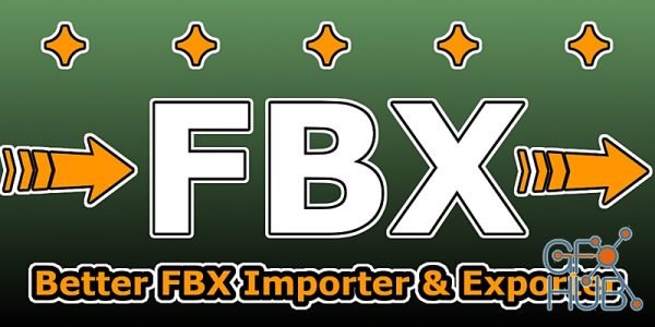 Blender Market – Better Fbx Importer & Exporter v4.2.1