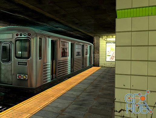 Unity Asset – Subway Metro Station