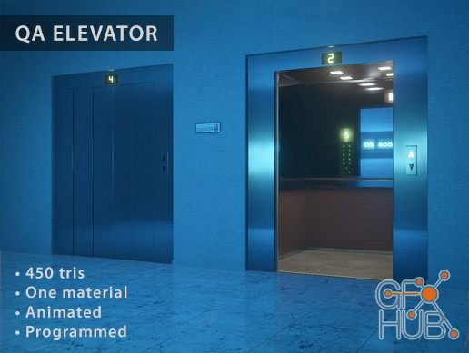 Unity Asset – QA Elevator (Programmed)