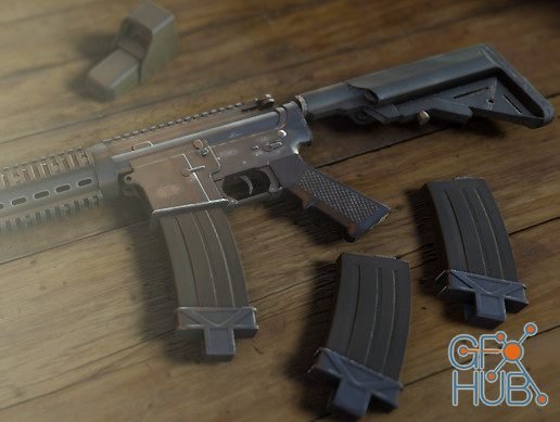 Unity Asset – WA: Assault Rifle