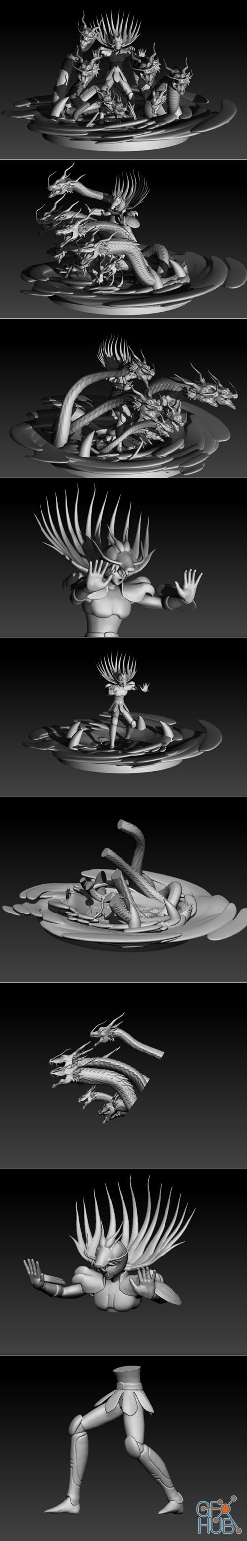 Shiryu – 3D Print
