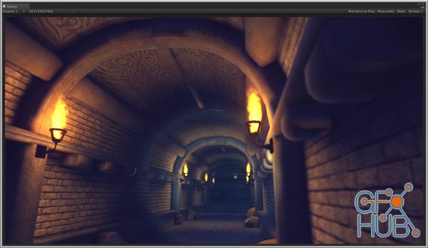 Unity Asset – Fantasy dungeon construction pack