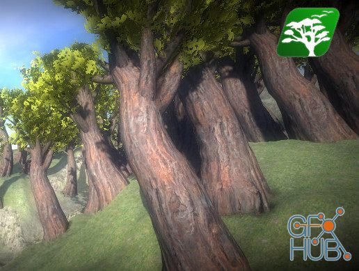 Unity Asset – Realistic Tree Pack 4 (Red Wood)