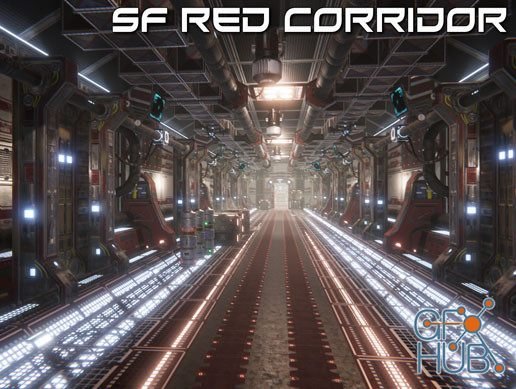 Unity Asset – Red Corridor