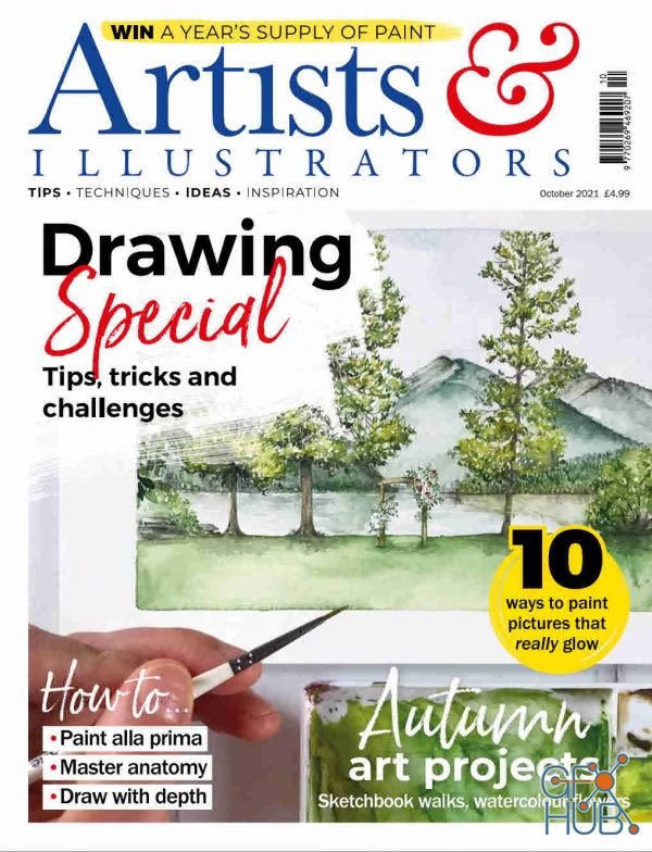 Artists & Illustrators – October 2021 (True PDF)